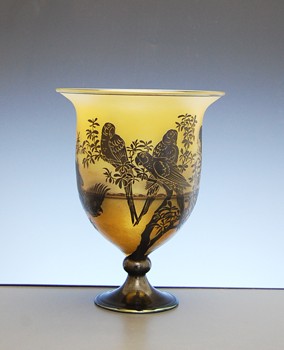 15.5" tall X 11" diameter. 2005. $5400.00